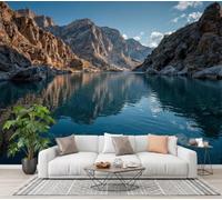 CECE&COLE Canyon Lake View Mural Wallpaper for Living Room Bedroom Decor
