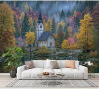 CECE&COLE Dreamy Scenery Mural Wallpaper for Living Room Decor
