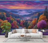 CECE&COLE Dreamy Scenery Mural Wallpaper for Living Room Decor