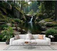 CECE&COLE Forest Secluded Pool Bedroom Large Wall Murals