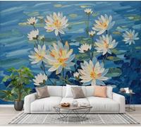CECE&COLE Lotus Pond Scenery Silk Wallpaper 400×280 CM