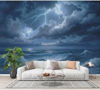 CECE&COLE Ocean Storm Silk Wallpaper 350×256 CM