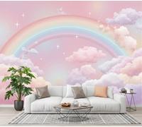 CECE&COLE Rainbow Cloud View Bedroom Large Wall Murals