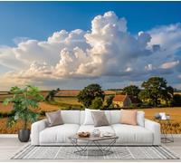 CECE&COLE Rural Countryside Silk Wallpaper 350×256 CM
