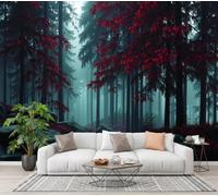 CECE&COLE The Secret Realm of Fog Forest Bedroom Large Wall Murals