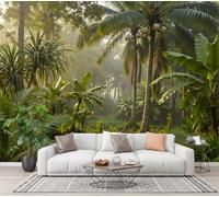 CECE&COLE Tropical Rainforest Silk Wallpaper 250×175 CM