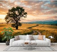 CECE&COLE Wall Mural A Lone Tree in The Countryside 300×210 CM