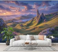 CECE&COLE Wall Mural Grassland Scenery 250×175 CM