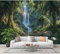 CECE&COLE Wall Mural Rainforest Scenery 300×210 CM