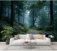 CECE&COLE Wall Mural Rainforest Stone Path 300×210 CM
