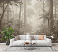 CECE&COLE Wallpaper Wall Mural Rainforest Plants 250×175 CM