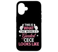 Cece Design: World's Greatest Cece Case for iPhone 16