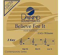 CeCe Winans - Believe For It [Accompaniment/Performance Track]
