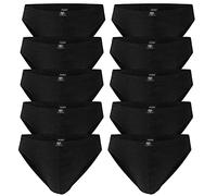 Ceceba Men's Briefs 1818 Pack of 10, Black (black 9000), XXL