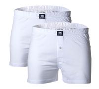 Ceceba Men's Shorts 2er Pack Boxer, Weiß, XXXX-Large (Size : 10) (Pack of 2)