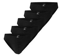 Ceceba Men's Sport Slip 5er Pack Boxer Briefs, Black (Black 9000), XL (Pack of 5)