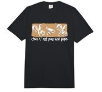 Ceci N'est Pas Une Pipe - Computer Specialists Data Analyst Comfort Colors Adult Heavyweight T-Shirt