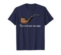Ceci N'est Pas Une Pipe Shirt This is Not a Pipe Long Sleeve T-Shirt