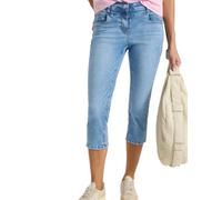 Cecil 3/4 Slim Leg Jeans Light Blue Washed 31