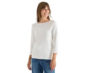 CECIL Basic Submarine Shirt Vanilla White M