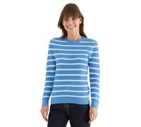 CECIL Fountain Blue Striped Pullover XS