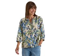 Cecil Paisley Print 3/4 Sleeve Blouse Beige M