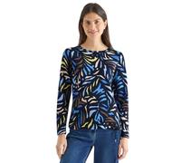 CECIL Patterned Shirt Universal Blue XL