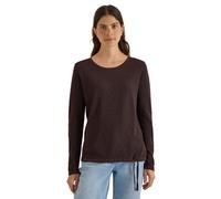 Cecil Pullover with Crew Neck and Structure Truffle Brown XS