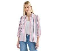 Cecil Seersucker Shirt Blouse Beetroot Pink M
