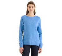 CECIL Soft Pullover in Plain Colour Fountain Blue Melange L