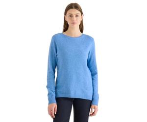 CECIL Soft Pullover in Plain Colour Fountain Blue Melange L