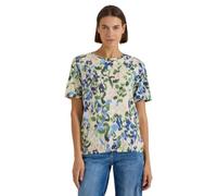 Cecil T-Shirt with Boat Neck and Print Cashmere Beige M