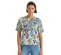 Cecil T-Shirt with Split Neck and Print Cashmere Beige XS