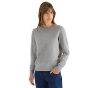 Cecil Women's 3015573 Soft Crew Neck Jumper, Sporty Grey Melange, XXL