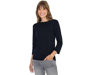 Cecil Women's 3127598 Basic Submarine Shirt, Universal Blue, XL