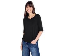 Cecil Women's 313172 Fenja T-Shirt, Blue (deep Blue 10128), XS