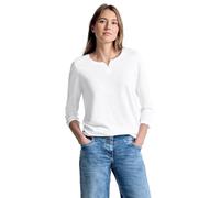 Cecil Women's 313172 Fenja T-Shirt, White (White 10000), XL