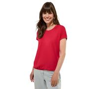 Cecil Women's 3226038 Shirt in Plain Colour, Glazed Apple Red, XL