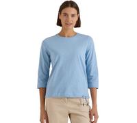 Cecil Women's 3231321 3/4 Sleeve Shirt with Crew Neck in Plain Colour, Easy Blue, M
