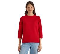 Cecil Women's 3231396 Ottoman Shirt in Two-Tone Look, Flame Red, L