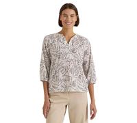 Cecil Women's 3413162 3/4 Sleeve Tunic with Leaf Print (Pack of 1), Light Alabaster White, L