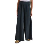 Cecil Women's 3717280 High Waist Wide Leg Trousers in Loose fit