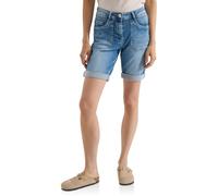 Cecil Women's 3818618 Mid Waist Slim Leg Shorts in Casual fit