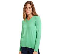Cecil Women's B319120 Striped Long-Sleeved Shirt, Smash Green, S