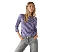 Cecil Women's B322248 Striped Shirt, Mulit Lilac Melange, L