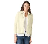 Cecil Women's B322269 Feather Yarn Cardigan, Raw Sand Beige, L