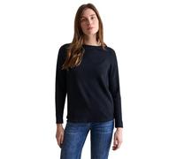 Cecil Women's B322767 Structured Shirt, Universal Blue, L