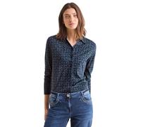 Cecil Women's B322772 Shirt with Minimal Print, Universal Blue, M