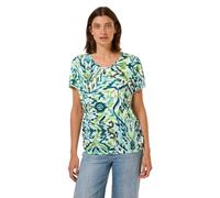 Cecil Women's B322813 T-Shirt, Green Lagoon, M
