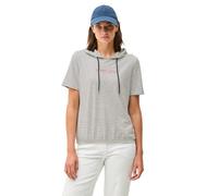 Cecil Women's B323516 Striped Hoodie with Glitter, Vanilla White, S